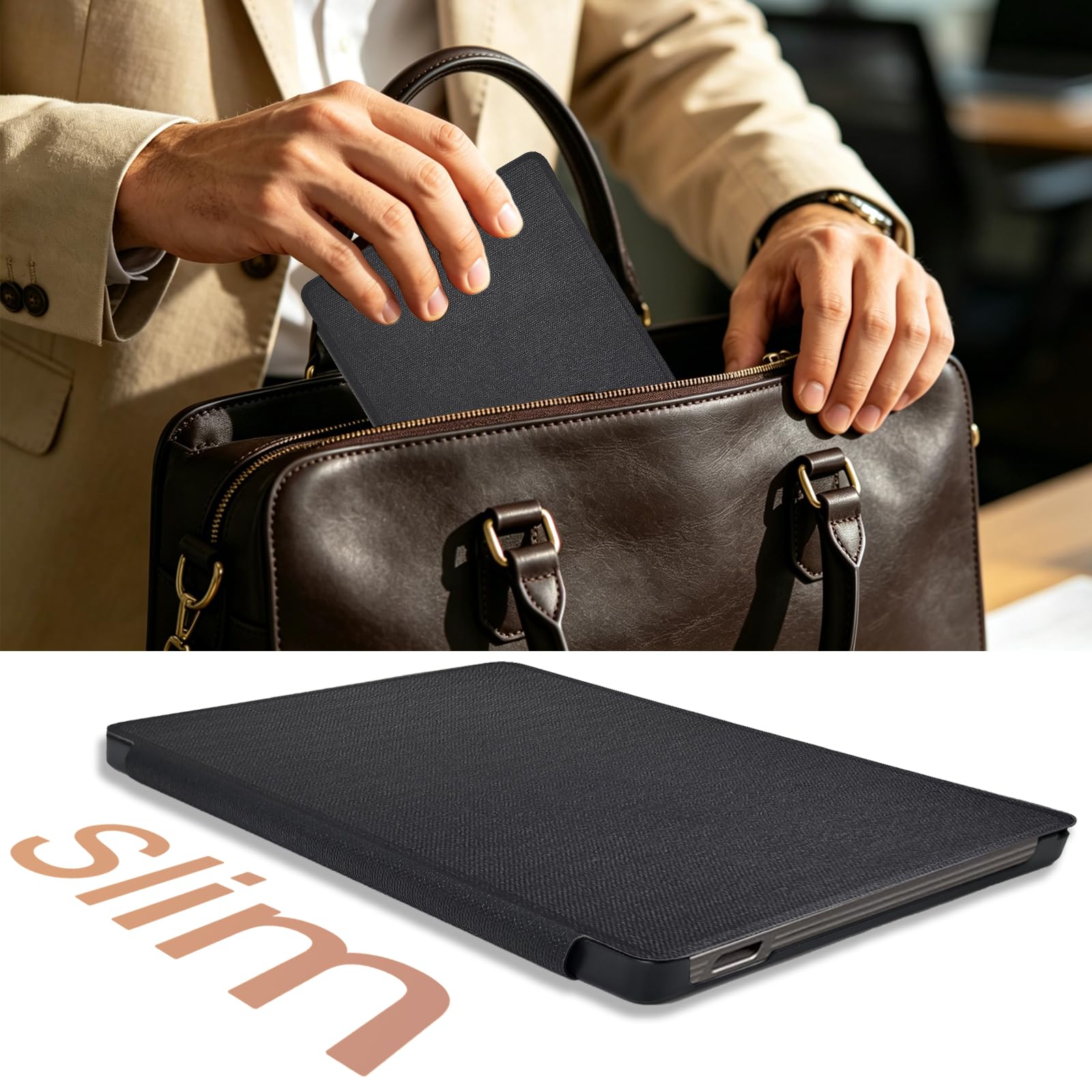 Case for Remarkable Paper Pro Move 7.3 inch 2025, Black : Amazon